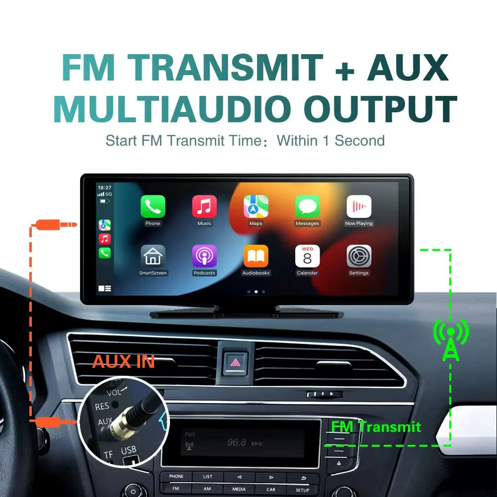 Nuvora DriveX 10.26 – Smart Multimedia Car Hub